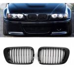 Kit Paragolpe + Parrillas Para Bmw E46 M3 Pre Lci 99-01 Negro - Imagen 8