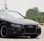 Parrilla Estilo Rs4 Para Audi A4 08-12 Con Borde Cromado - Imagen 7