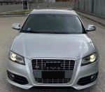 Parrilla para Audi S3 8P 08-13 con Borde Cromado Viras Grises - Imagen 6