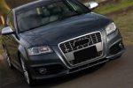 Parrilla para Audi S3 8P 08-13 con Borde Cromado Viras Grises - Imagen 4