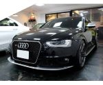 Parrilla estilo RS4 para Audi A4/S4 13-16 Negra con borde cromado. - Imagen 6