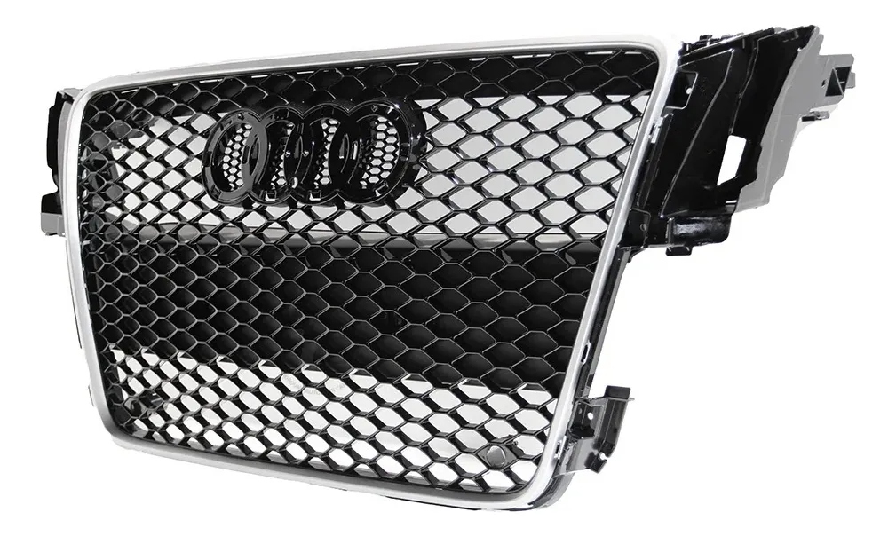 D_NQ_NP_2X_939866-MLA10415238744 Parrilla estilo RS5 para Audi A5 08-11 con Borde Cromado. - Imagen 1