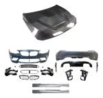 Bodykit M2 CS + Capot Carbono Bmw Serie 2 F22