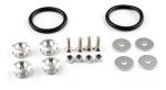 Sujetador Paragolpes Universal Auto Aluminio JDM - Imagen 2