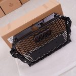 Parrilla Estilo Rs3 Para Audi A3 8v 14-16 Negra - Imagen 2