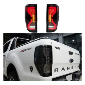 Faros Traseros Led Ford Ranger 2012-2022 T6 T7 T8 T9 Xlt Ambos Lados Negro